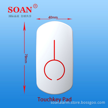 Plug in Wireless Doorbell, Door Bell Chime with Push Key and Touch Key (DB001)